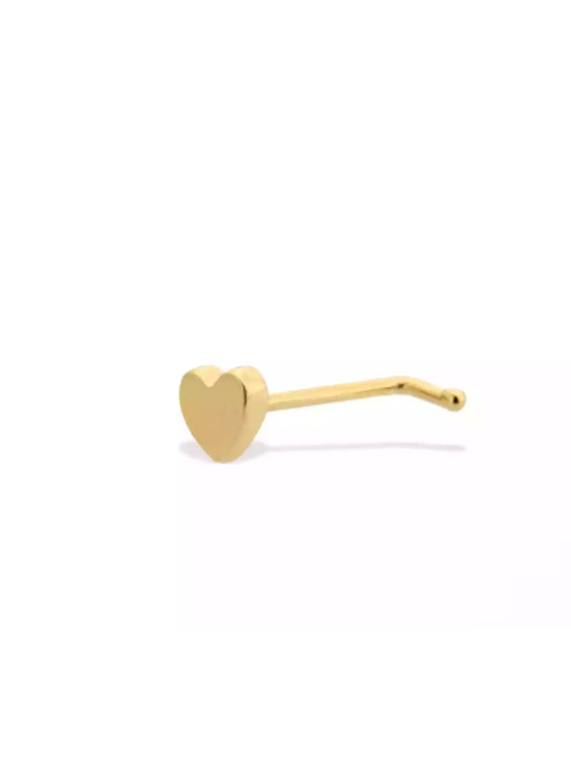 Ruby Art Gold 18 K Real Gold Nose Piercing for women - 0.25 Gram - Image 1