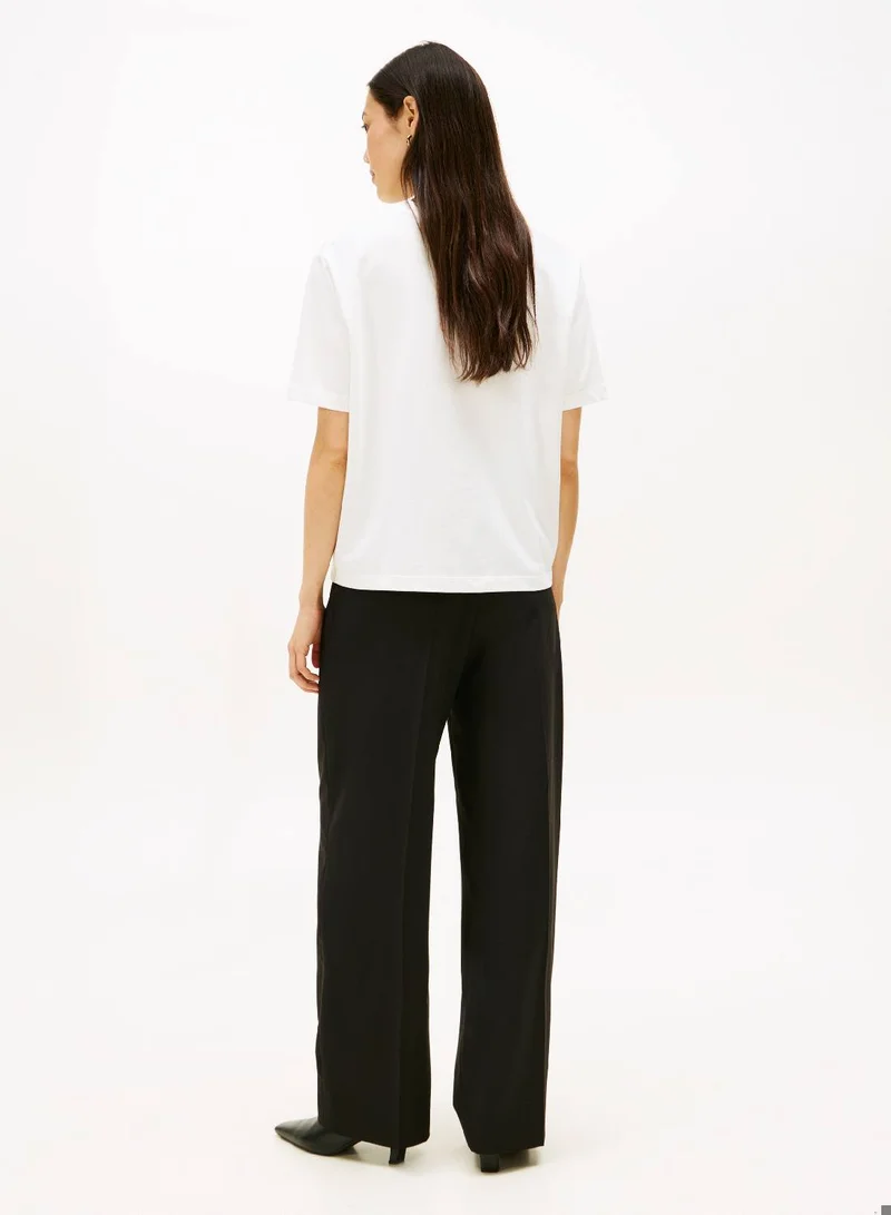 TOMMY HILFIGER TH Crest Embroidery Relaxed T-Shirt