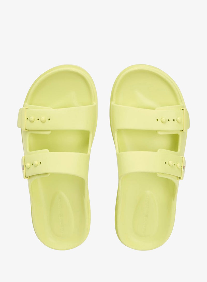 TOMMY HILFIGER Lightweight Pin Buckle Serrated Pool Slides - Image 5
