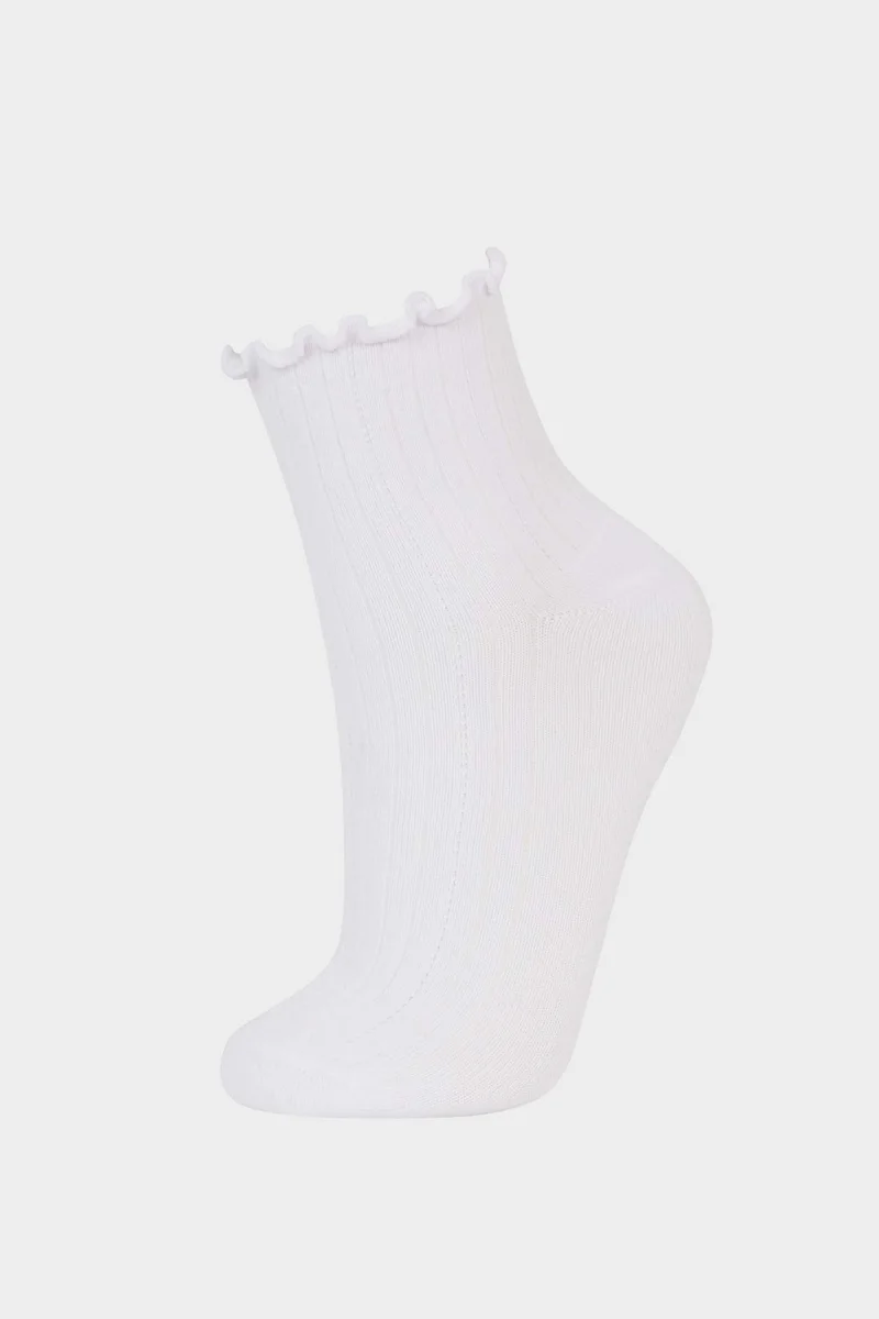 Defacto  Woman 3 Piece Cotton Ankle Socks for Women | Best Price UAE