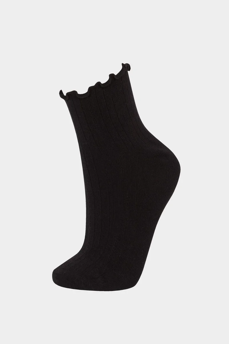 Defacto  Woman 3 Piece Cotton Ankle Socks for Women | Best Price UAE