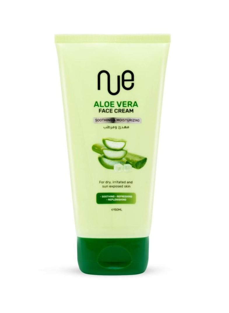Nue Nue Aloe Vera Soothing Moisturizing Face Pack Set Skin Care Bundle - Micellar Cleansing Water 190ml, Toner 190ml, Face Cream 150ml  - Image 3