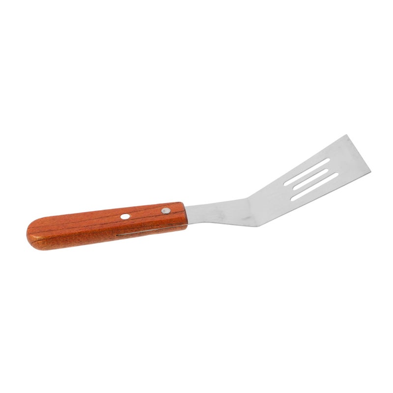 Stainless Steel Spatula With Wooden Handle Nonstick Turner For Kitchen Steak Fish Pizza - Image 2