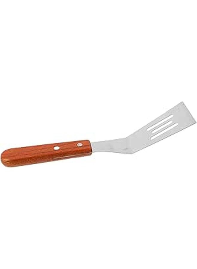 Stainless Steel Spatula With Wooden Handle Nonstick Turner For Kitchen Steak Fish Pizza - Image 1