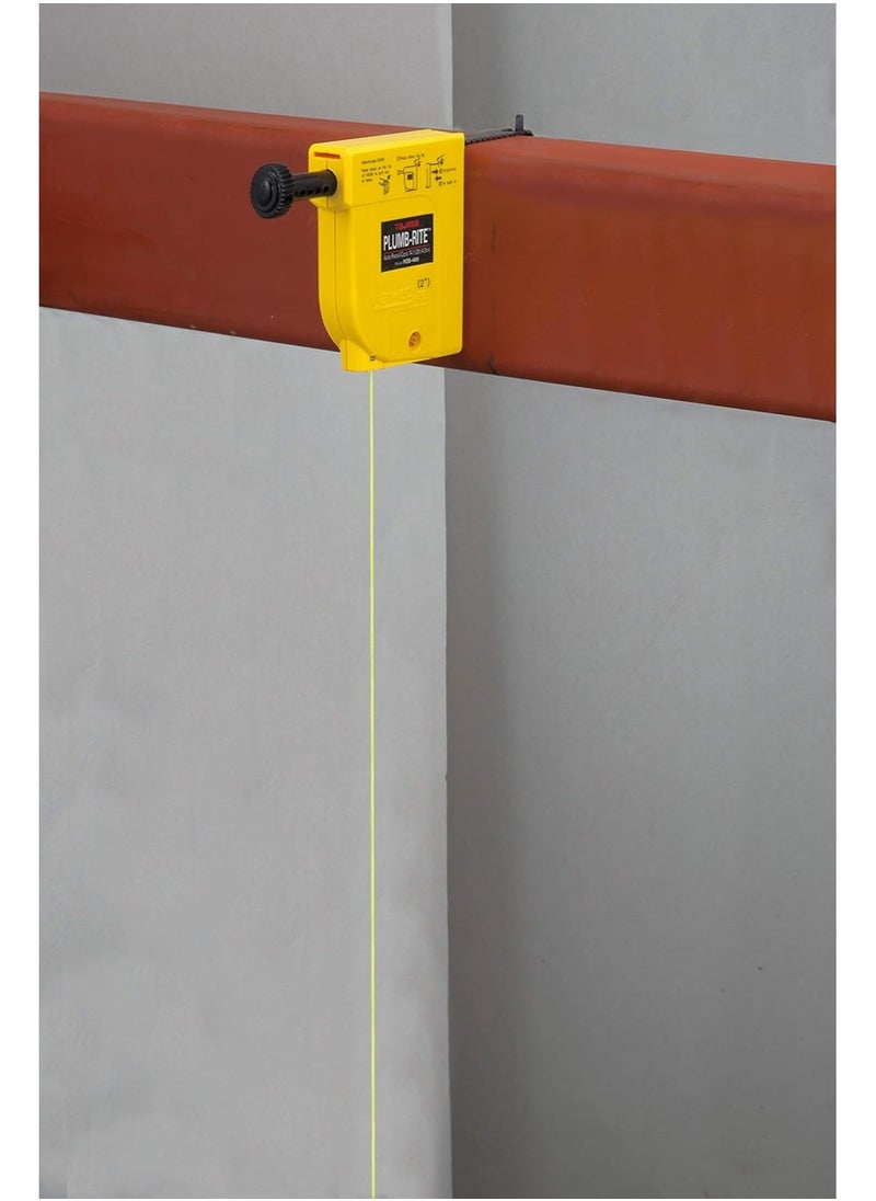 Tajima TAJIMA Plumb Bob Setter - 14 oz (400g) Magnetic Plumb-Rite with 14.5 ft Auto Recoil Cord & Quick-Stabilizing Bob - PZB-400  - Image 3