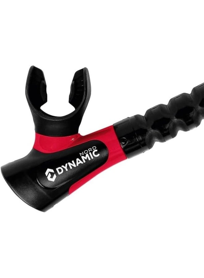 DYNAMICNORD Dynamic Nord Snorkel OT-10 Open Top Black/Red - Image 3