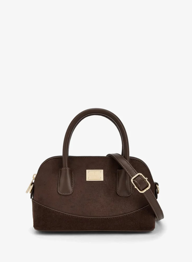 فلورا بيلا من شو إكسبرس Solid Crossbody Bag With Zip Closure