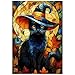Artinhand Great Jigsaw Puzzles for Adults 300 Pieces Halloween Black Cat Puzzles for Adults Toys Gift Family Decoration Kids Puzzle - Image 2