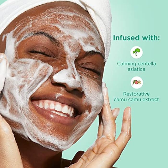 JOAH Heal Me CICA Gentle Foam Cleanser, Korean Skin Care Face Wash with Centella Asiatica and Camu Camu Extract, Suitable for Sensitive Skin, pH Balanced, Cruelty-Free, 6.76 oz, White - Image 2