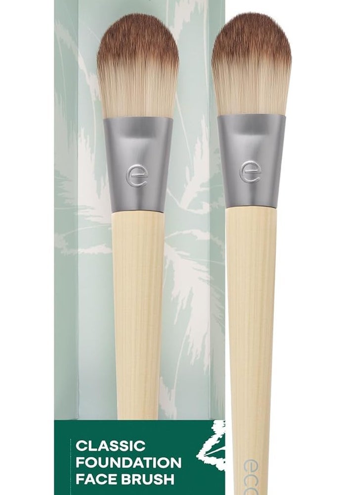 EcoTools Classic Foundation Makeup Brush for Cream and Liquid Application - Image 1