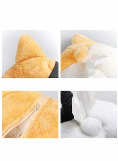 Generic Car Tissue Box, Car Tissue Holder, Tissue Box Plush Cartoon Tissue Cover Paper Holder Napkin Box Paper Storage Box Tissue Tray Paper Container for Car Home Use  - Image 4