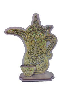 co arma Handmade decorations made of wood with a dallah design  - Image 4