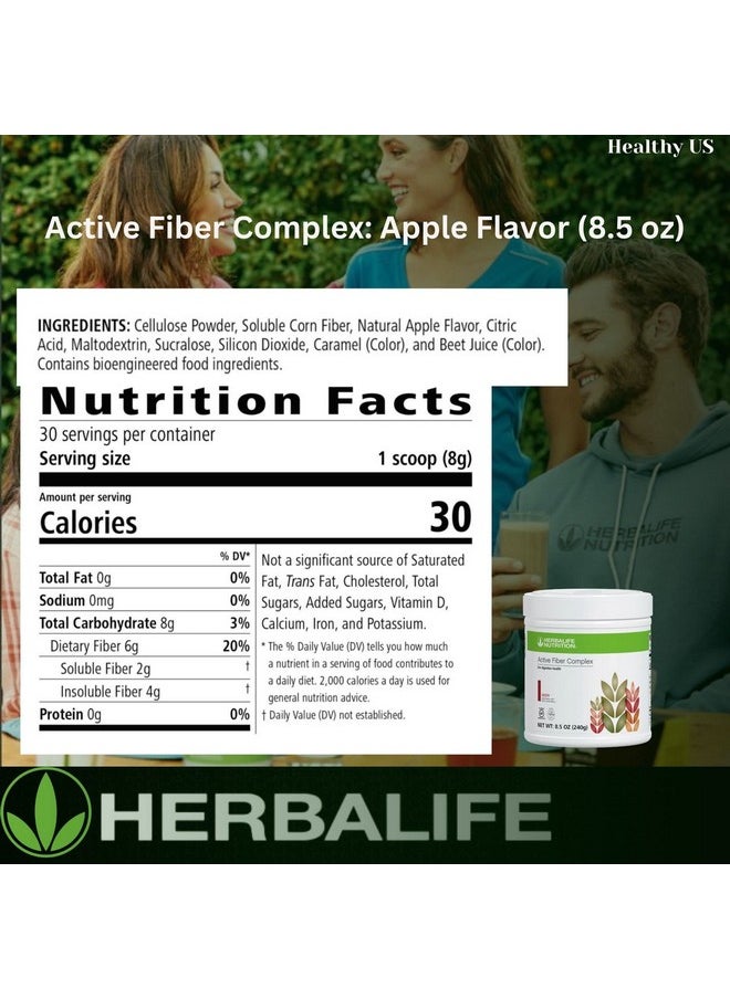 HERBALIFE - Active Fiber Complex Apple Flavor (7.4 Oz 210G) - Image 1