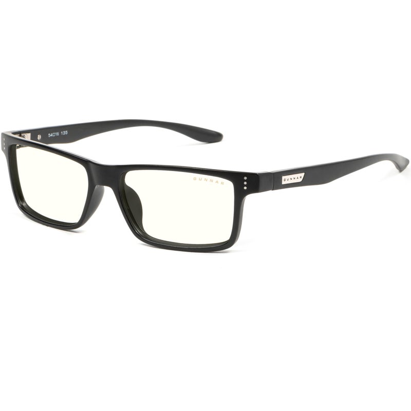 GUNNAR - Premium Reading Glasses - Blocks 35% Blue Light - Vertex, Onyx, Clear Tint, Pwr +1.0 - Image 1