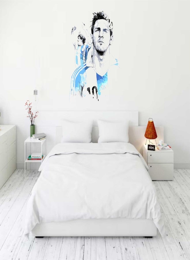 Wall Attraction™ Lionel Messi Wall Stickers & Murals Size - 45x60cm MD01_S - Image 2