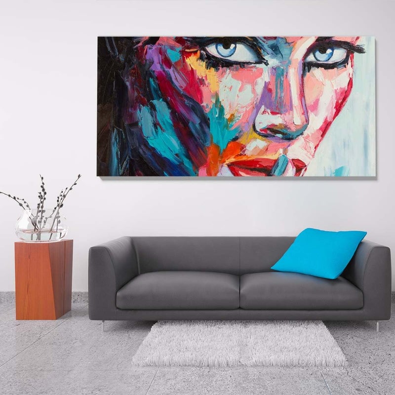 BPA Blue Whispering Canvas Wall Art - Image 1
