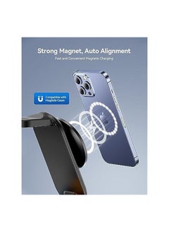 AGPtek 3 in 1 Wireless Charger, Mag -safe Magnetic Charger  Wireless Charging Station 18W Adapter  - Image 3