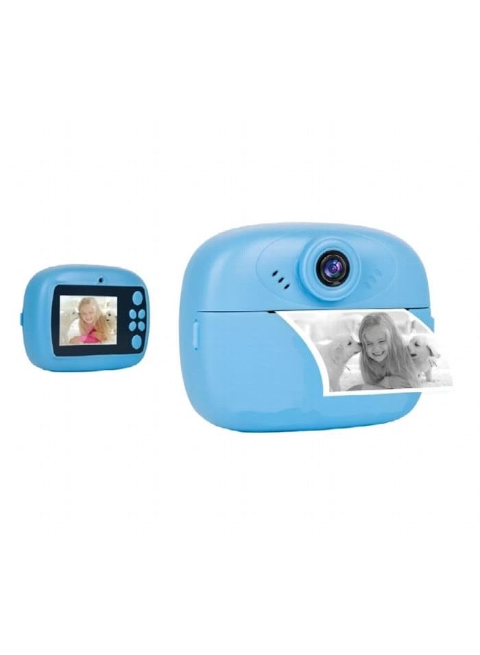 SmartBarry KC02 Kids Instant Print Camera, 2.0-Inch Screen, Dual Lens, Thermal Paper Printing, USB Rechargeable - Image 1