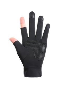 GROIC UV Protective Fishing Gloves, 2-Finger Gloves Sun Protection - Gloves Men's Women's Kayaking,  Boating, Boating, Hiking, Driving Cycling Gloves  - Image 2