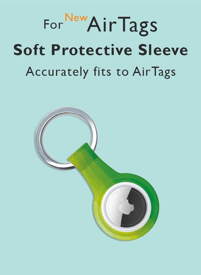 Theodor Protective Silicone Case Cover with Smart Key Ring  For Apple AirTag  - Image 2