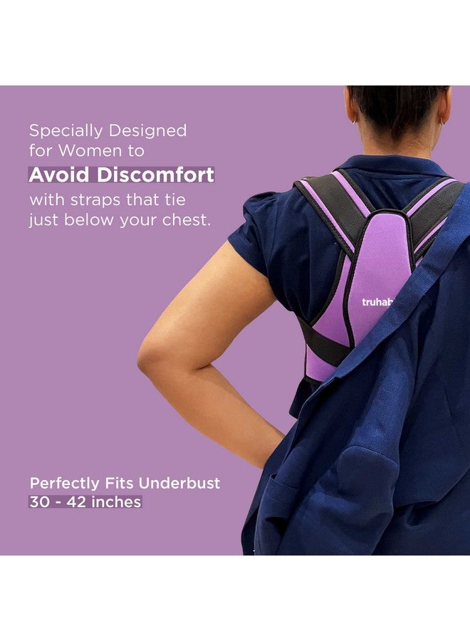 TruHabit Posture Corrector For Women | Back Support Belt For Back Pain, Posture Belt & Shoulder Belt For Women | Back Straight Belt & Posture Corrector Belt, Back Posture Corrector For Women(1 Unit) - Image 3