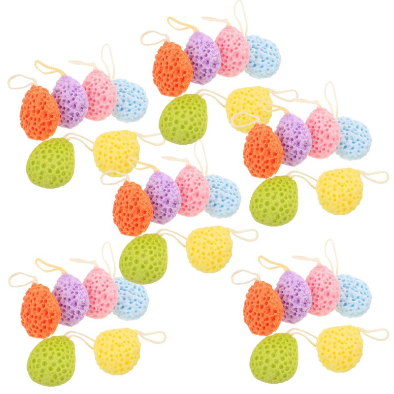 36Pcs Multi Color Honeycomb Shower Sponge Loofah For Gentle Exfoliating Body Wash - Image 2