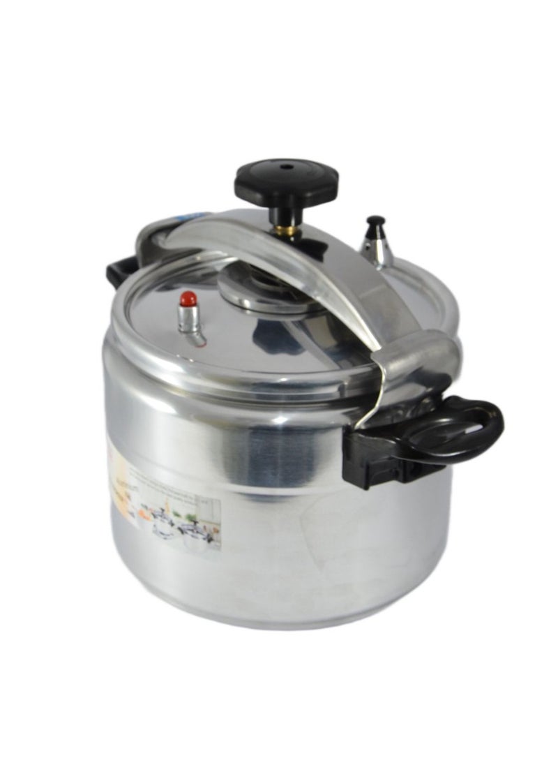 Homemaker Aluminium Pressure Cooker 26cm - 10 Liter Capacity - Silver  - Image 3