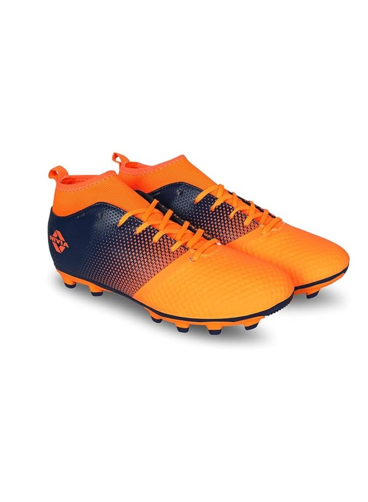 Nivia Ashtang Football Stud | TPU Sole with PU Synthetic Leather | 4 UK/ 5 US / 38 EU | A Moulded Removable EVA | Pre-Molded TPU Light Weight Insole | Ideal for Hard and Grassy Surfaces - Image 1