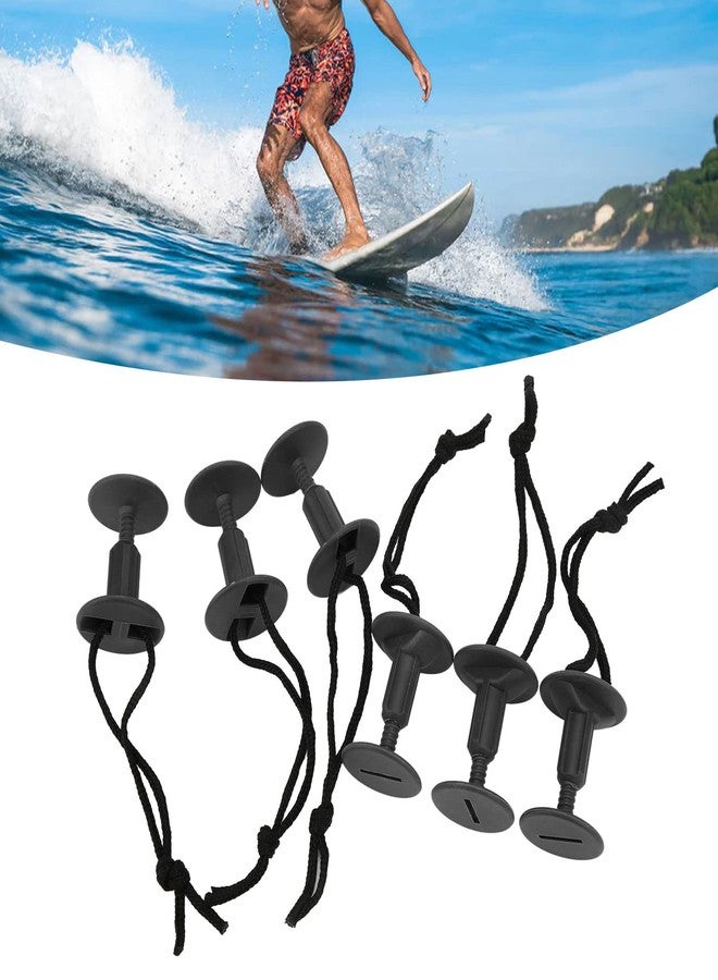Qinlorgo Surfboard Rope Plug, 6pcs Nylon Plastic Surfboard Leash Rope Plug with Detachable Slots, for Soft Foam Surfboards, Body Panels, Stand Up Paddles - Image 3