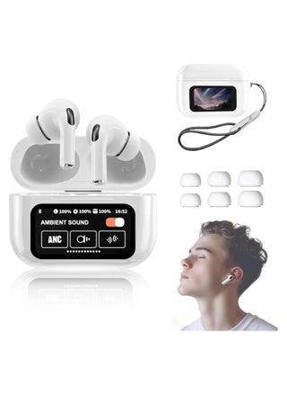 A9 PRO شاشة تعمل باللمس Anc سماعة أذن لاسلكية Tws إلغاء الضوضاء سماعة أذن بلوتوث 5.4 HiFi جودة سماعة رأس - pzsku/Z0598C61B631A5339FA95Z/45/_/1729229680/d2a24062-6408-449c-8d4d-9e082a10de3a