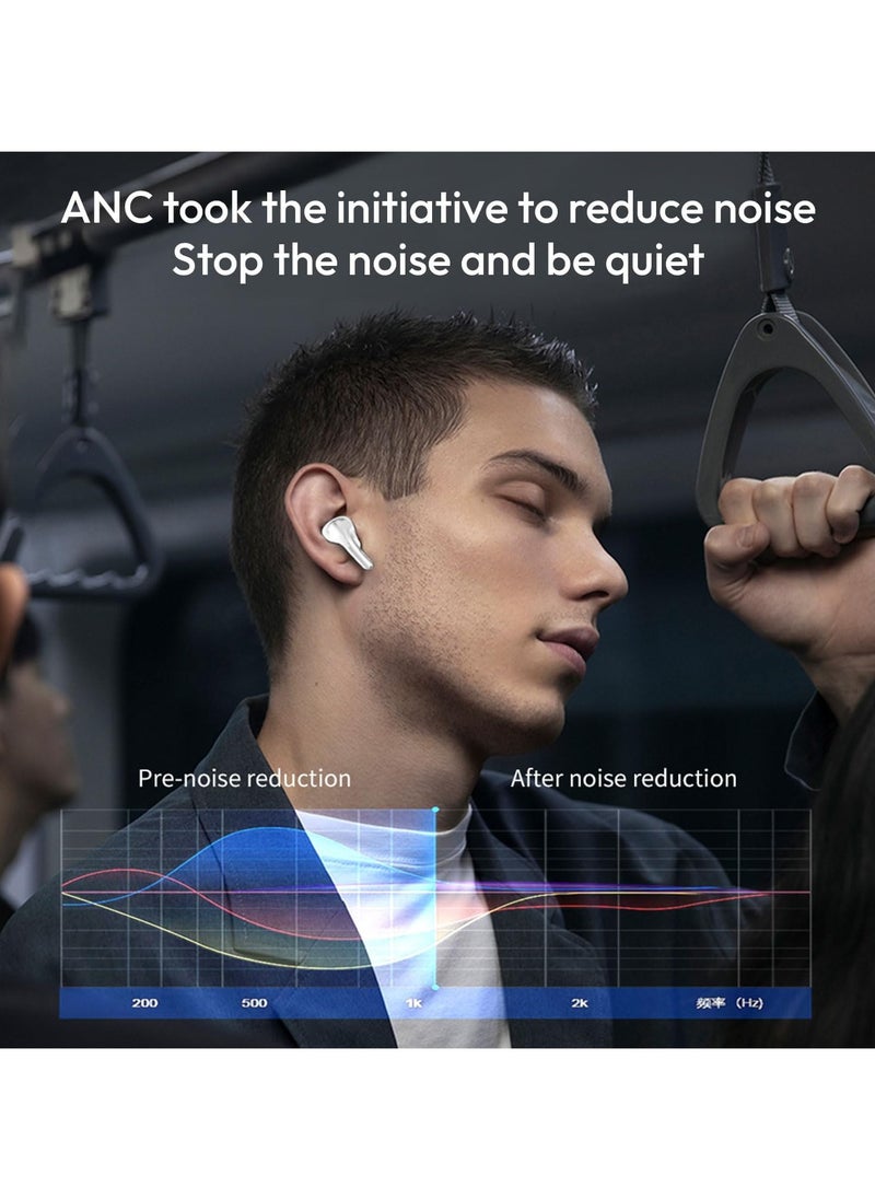 A9 PRO شاشة تعمل باللمس Anc سماعة أذن لاسلكية Tws إلغاء الضوضاء سماعة أذن بلوتوث 5.4 HiFi جودة سماعة رأس