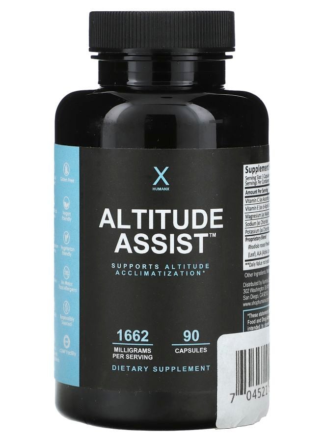 HUMANX Altitude Assist 1662 mg 90 Capsules (554 mg per Capsule) - Image 1