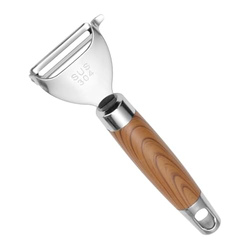 DANSR Swiss Made Stainless Steel Julienne Vegetable Peeler Multi-Functional Dual-Edge Blade, Stylish Kitchen Tool Fruit & Veggie Shredder Slicer and Grater for Potato Peeler, Vegetable Slicer - Image 1