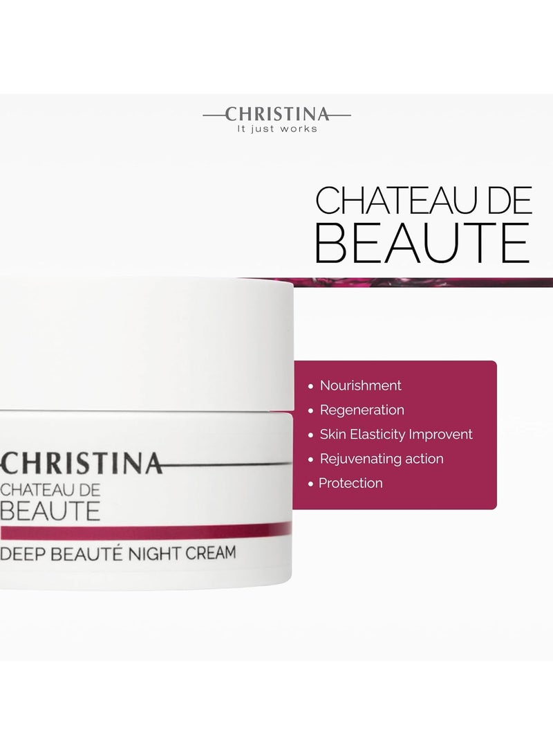 Christina CHATEAU DE BEAUTE | DEEP BEAUTE NIGHT CREAM 50 ML  - Image 3