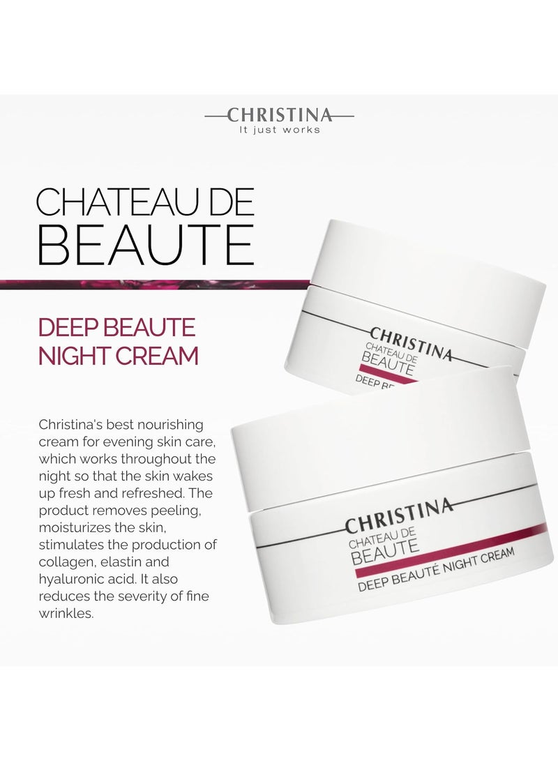 Christina CHATEAU DE BEAUTE | DEEP BEAUTE NIGHT CREAM 50 ML  - Image 5