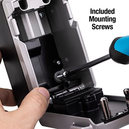 Master Lock صندوق قفل رقمي من ماستر لوك للمفاتيح مع رمز، قفل حائط إلكتروني مع اتصال بلوتوث لتطبيق iOS/Android ورموز لوحة مفاتيح قابلة للمشاركة، بعرض 3-1/4 بوصة، 5441EC - Image 5