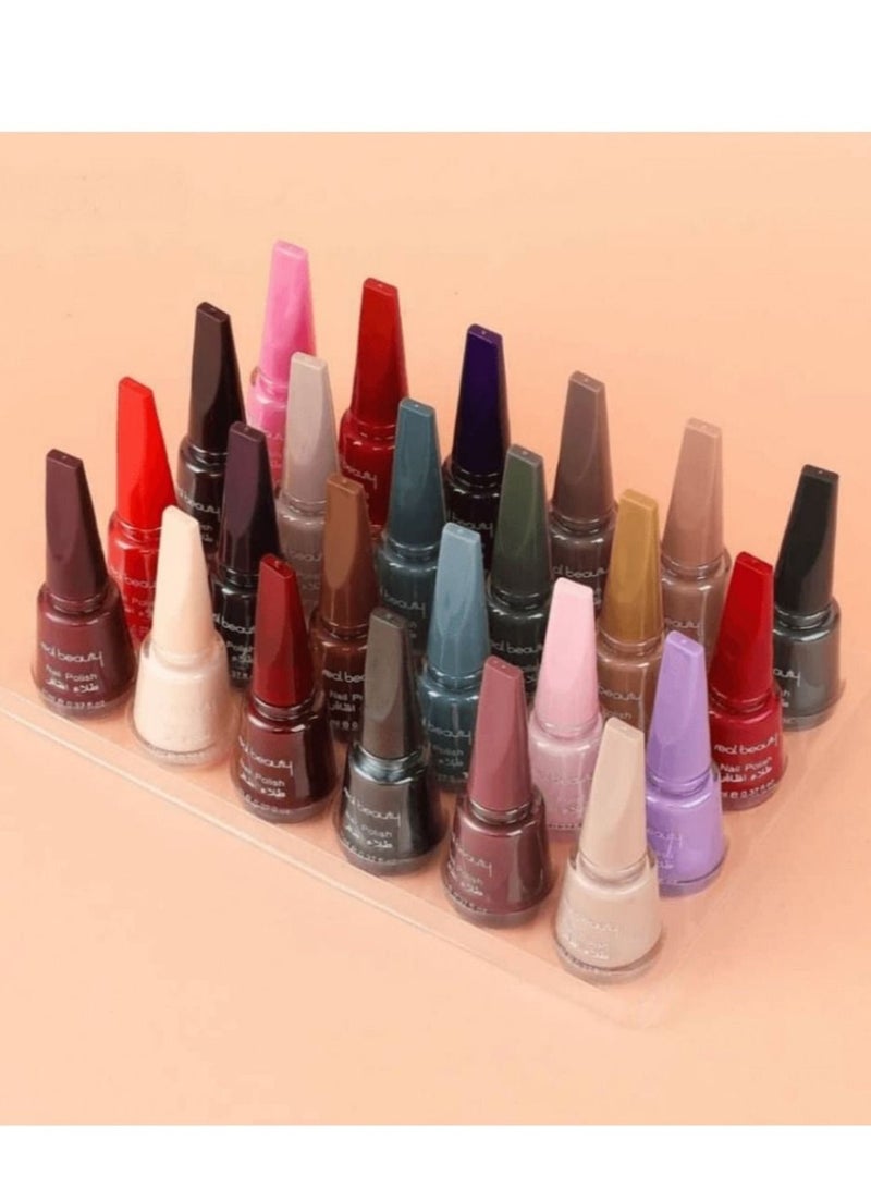Generic The nail box contains 24 colors 