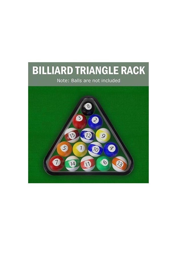 PRIME TAG Professional Pool Table Ball Triangle Rack – Durable Billiard Ball Positioning Rack for Accurate Ball Setup, Snooker, Pool Tables, Home & Club Game Accessories - Image 5