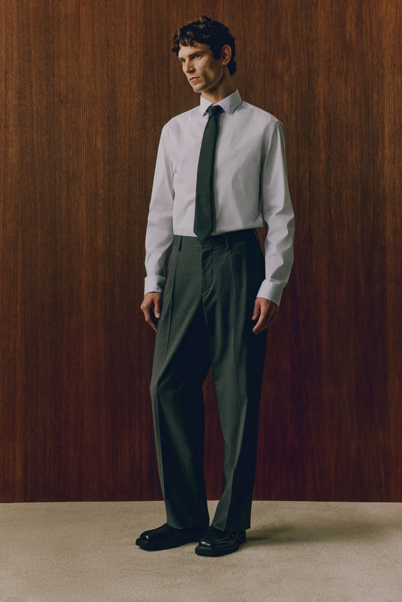 H&M  Slim Fit Strech shirt for Men | Best Price UAE
