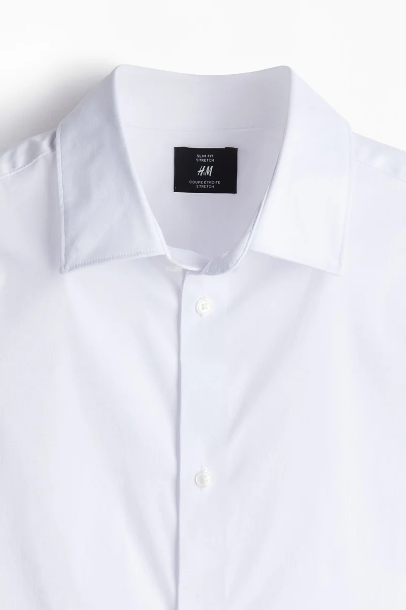 H&M  Slim Fit Strech shirt for Men | Best Price UAE
