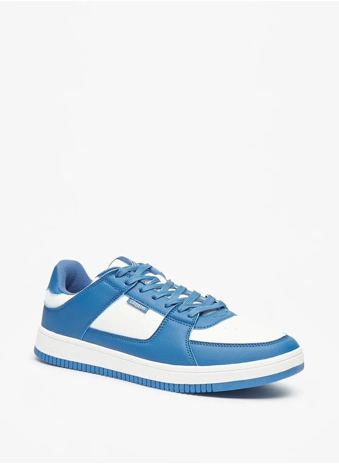 Kappa Men's Panelled Lace-Up Sneakers