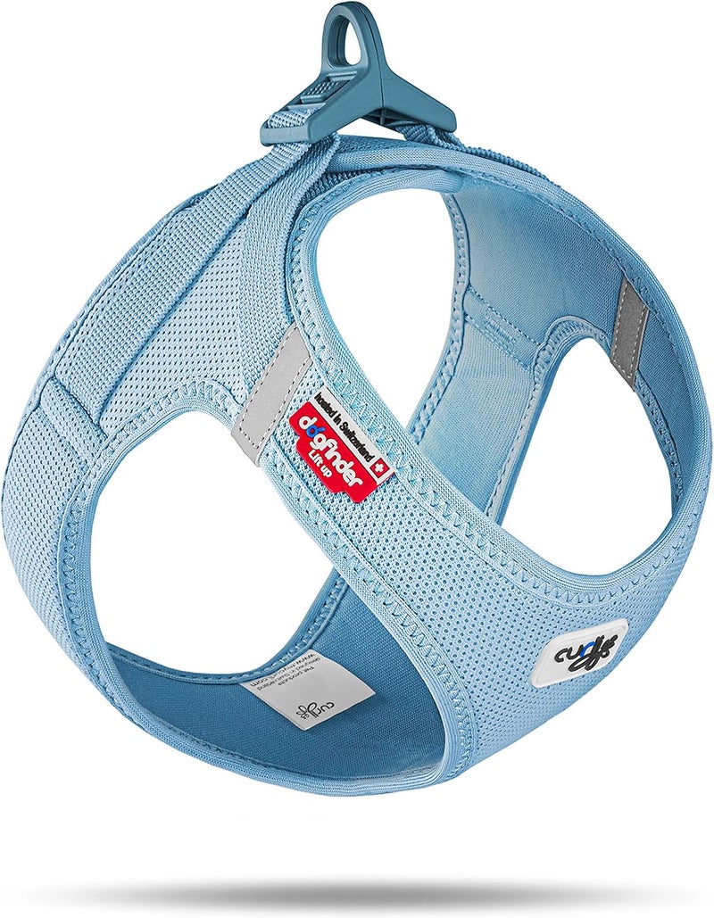Curli Vest Harness Clasp Air-Mesh Skyblue 3XS - Image 1