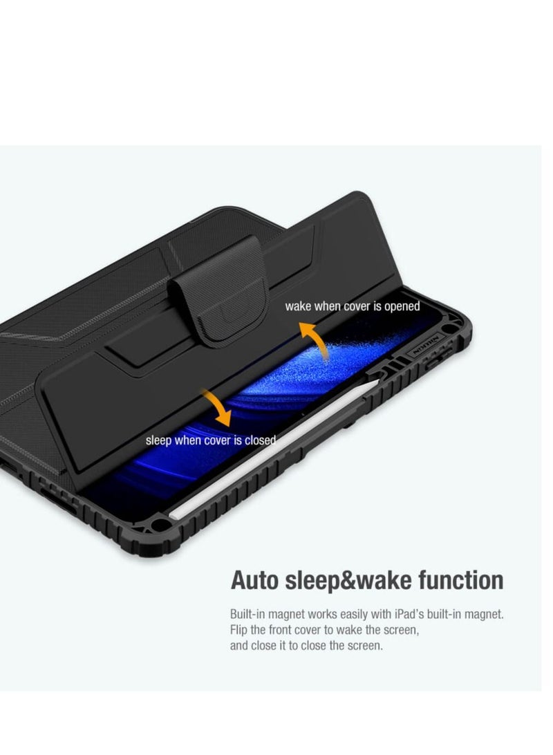 Nillkin Nillkin Leather Case For Xiaomi Mi Pad 6 / Pro Full Coverage Slide Cover Camera  - Image 4