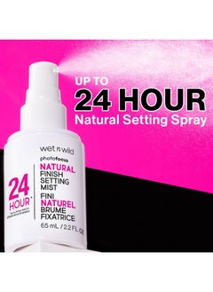 Wet N Wild Photo Focus Setting Mist 24Hr Wear Lightweight & Nourishing With Provitamin B5 & E Suitable For All Skin Types Crueltyfree & Vegan Matte Finish  - Image 2