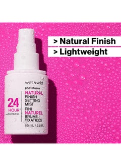 Wet N Wild Photo Focus Setting Mist 24Hr Wear Lightweight & Nourishing With Provitamin B5 & E Suitable For All Skin Types Crueltyfree & Vegan Matte Finish  - Image 4