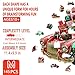 Artipuz Christmas Wooden Puzzles for Adults Crazy Christmas Wooden Puzzle Unique Shape Wood Jigsaw Puzzle for Adults Wood Puzzles Adult Gifts for Family Wall Art Home Decor 145pcs 114 99in M - Image 4