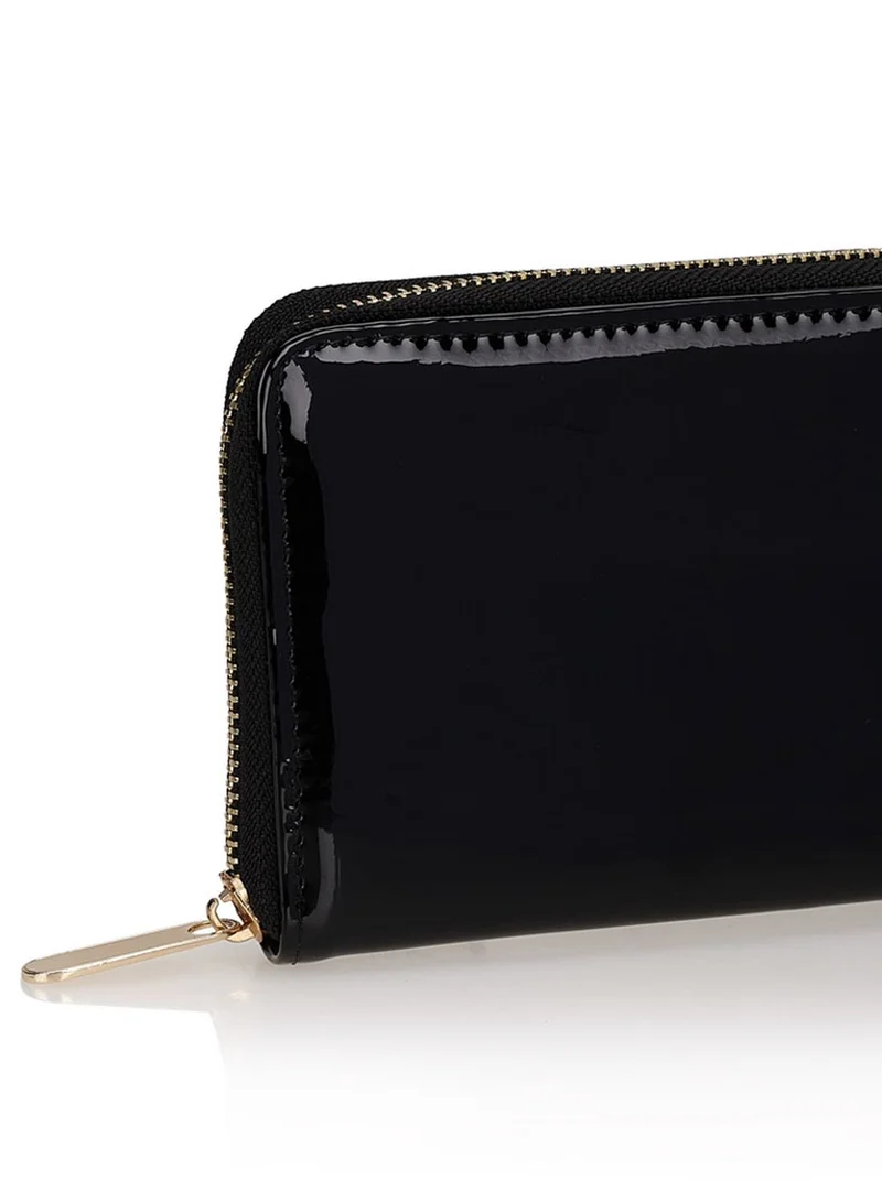 Ginger Patent Wallet