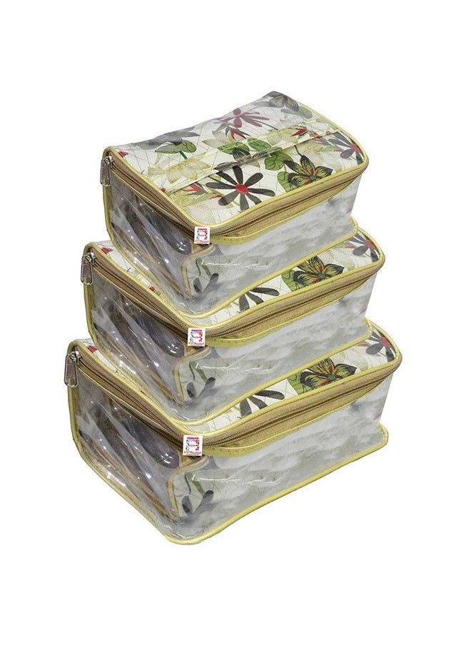 atorakushon Fabric Multipurpose Makeup Pouch Cosmetic Toiletary Jewelry Wardrobe Organiser Vanity Box  - Image 2