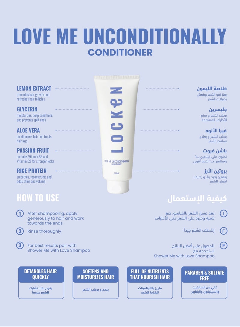 LOCKEN CONDITIONER - Ultimate Hair Hydration (250ml) - Image 3