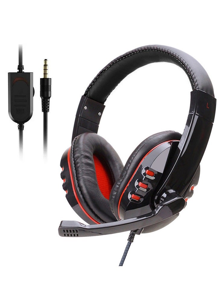 Gaming Headset, Universal Headset with Microphone for PS4/PS5/XOne/XSeries/NSwitch/PC - Image 1